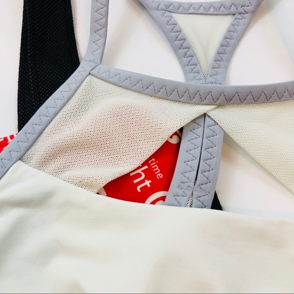 Lululemon Pedal Pace Sports Bra in White Size 4 - Picture 3 of 8